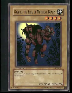 Gazelle the King of Mythical Beasts SYE-013 1st Edition - Yu-Gi-Oh! TCG Common - Image 1
