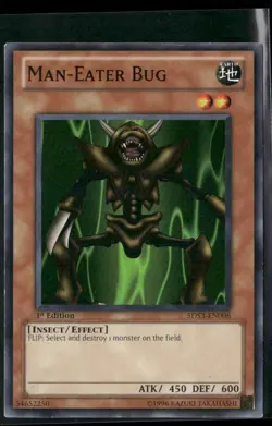 Man-Eater Bug 5DS3-EN006 1st Edition - Yu-Gi-Oh! TCG Common - Image 1
