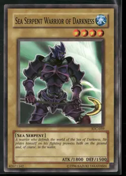 Sea Serpent Warrior of Darkness IOC-059 Unlimited - Yu-Gi-Oh! TCG Common - Image 1
