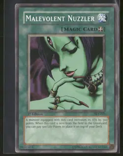 Malevolent Nuzzler SDJ-025 1st Edition - Yu-Gi-Oh! TCG Common - Image 1