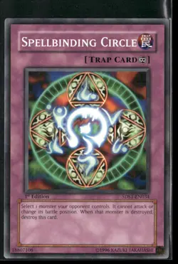 Spellbinding Circle 5DS1-EN034 1st Edition - Yu-Gi-Oh! TCG Common - Image 1