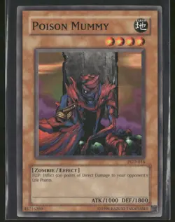 Poison Mummy PGD-016 Unlimited - Yu-Gi-Oh! TCG Common - Image 1
