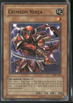 Crimson Ninja IOC-006 Unlimited - Yu-Gi-Oh! TCG Common - Image 1