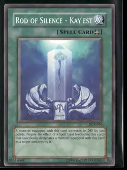 Rod of Silence - Kay'est DCR-036 Unlimited - Yu-Gi-Oh! TCG Common - Image 1