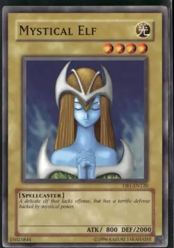 Mystical Elf DB1-EN120 Unlimited - Yu-Gi-Oh! TCG Common - Image 1