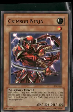 Crimson Ninja IOC-006 Unlimited - Yu-Gi-Oh! TCG Common - Image 1