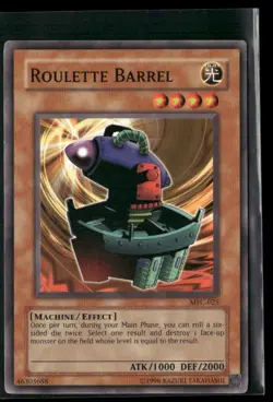 Roulette Barrel MFC-025 Unlimited - Yu-Gi-Oh! TCG Common - Image 1