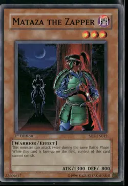 Mataza the Zapper SD5-EN012 1st Edition - Yu-Gi-Oh! TCG Common - Image 1