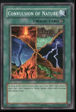 Convulsion of Nature LOD-084 Unlimited - Yu-Gi-Oh! TCG Common - Image 1