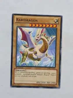 Rabidragon SDBE-EN002 Common 1st Edition Yugioh LP - Image 1