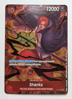 Shanks P-097 Promo Holo Foil Event Pack Vol 8 One Piece TCG Card Game NM/M - Image 1