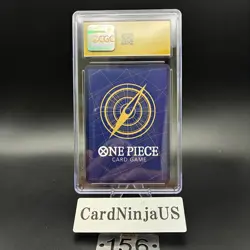 CGC 10 PRISTINE Nami Parallel OP01-016 R 25th Edition ONE PIECE Card Game 156 - Image 2