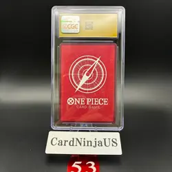 CGC 10 PRISTINE Roronoa Zoro Parallel OP01-001 L 25th Edition ONE PIECE Card 53 - Image 2