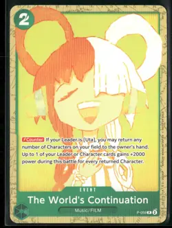 The World's Continuation (Starter Deck 11: Uta Deck Battle) P-059 - One Piece TC - Image 1