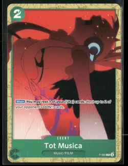 Tot Musica (Starter Deck 11: Uta Deck Battle) P-060 - One Piece TCG One Piece Pr - Image 1