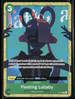 Fleeting Lullaby (Starter Deck 11: Uta Deck Battle) P-057 - One Piece TCG One Pi - Image 1