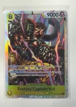 One Piece TCG Eustass "Captain" Kid SR - Royal Blood Foil (OP10-112) - Image 3