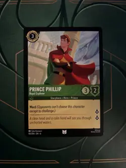 Disney Lorcana- Azurite Sea -83/204 -Uncommon - Prince Phillip Royal Explorer - Image 1