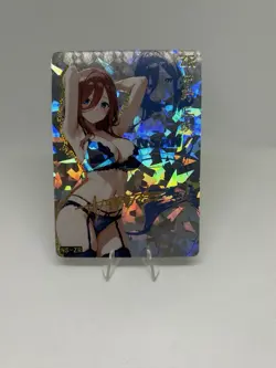 Anime Holo Sexy Goddess Story ZR Waifu ACG Card - Image 1