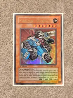 Machina Fortress (1st, Ultra) - SDMM-EN001 - MP YuGiOh Card - Image 1