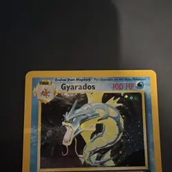 Pokemon Card Gyarados 7/130 Holo Base Set 2 LP - Image 2
