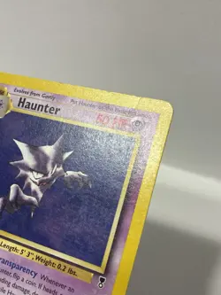 Haunter Legendary Collection Pokemon Card WOTC 46/110 Non-Holo HP / Damaged - Image 4