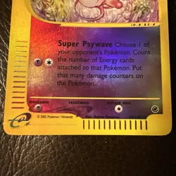 Pokemon Mew TCG Reverse Holo Card Expedition Base Set 055/165 - Image 4