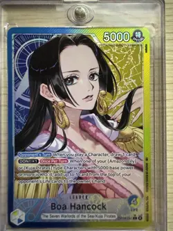 One Piece Boa Hancock OP-14-041 Leader Parallel Card English - Image 1