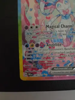 Pokemon Sylveon EX TCG Prismatic Evolutions Card 156/131 Sir NM Condition - Image 5