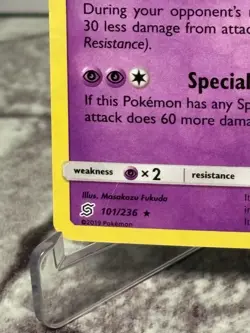 Necrozma 101/236 Unified Minds Non Holo Pokemon Card LP - Image 5