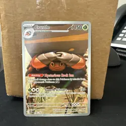 Crustle 186/182 Sv10: Destined Rivals IR near mint ships fast Pokemon Card - Image 1
