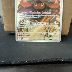 Crustle 186/182 Sv10: Destined Rivals IR near mint ships fast Pokemon Card - Image 3