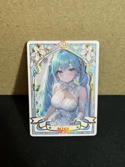 Goddess Story: Genki Parade Sexy Anime Girl Waifu Card Hatsune Miku SSR Rarity - Image 1