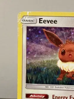 Pokemon - Eevee - 2018 McDonald's Promo Card 11/12 - Holo Rare DMG - Image 2