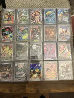 20 Pokemon Card Lot Full Art Alt Art Psyduck, Typhlosian, Meowth Etc - Image 1