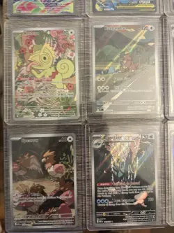 20 Pokemon Card Lot Full Art Alt Art Psyduck, Typhlosian, Meowth Etc - Image 5