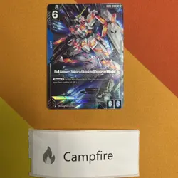 Full Armor Unicorn Destroy Mode Alternate - GD03-010 U+ - Gundam TCG Card Game - Image 1