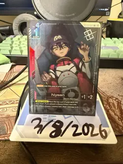 [ENGLISH] Gundam Card Game - Nyaan - GD03-092 - U+ Rare - Tournament Winner - Image 1