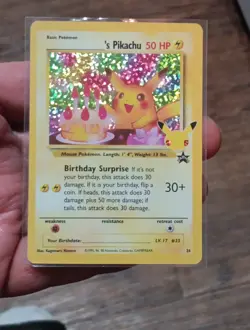 Pikachu Lot 4 Pokemon Cards Holo BD PIKA-POKBALL-2 Full Art's 1 Sealed Gradable - Image 5