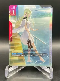 Lady Luck ST08-013 C+ Flash of Radiance Textured Foil Gundam Card Game NM/M - Image 1