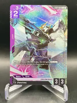 Gundam Virtue ST07-004 C+ Celestial Drive Textured Foil Gundam Card Game NM/M - Image 1