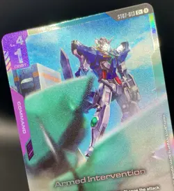 Armed Intervention ST07-013 C+ Celestial Drive Textured Foil Gundam Card Game NM - Image 3