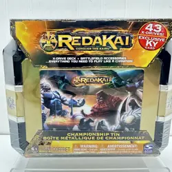 Redakai Conquer The Kairu Championship Tin and Battle Card Set Factory Sealed - Image 2