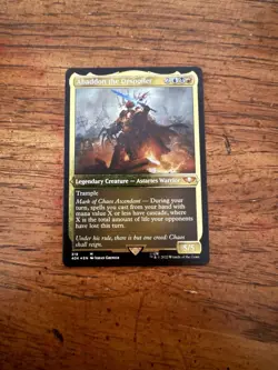 ABADDON THE DESPOILER 319 THICK STOCK Universes Beyond Warhammer 40K MTG Magic - Image 1