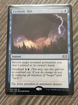 MTG Cyclonic Rift Double Masters Regular 47/332 - Image 1