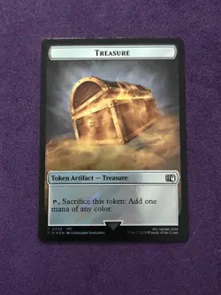 Moogle // Treasure Token Surge Foil - FIN 0034/0036 NM - MTG Magic - Image 1