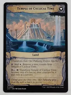 2023 MTG OJER PAKPATIQ, DEEPEST EPOCH/TEMPLE of CYCLICAL TIME Mint Condition - Image 2