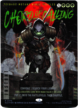 Chord of Calling (2376) - FOIL - [Secret Lair Drop] MTG SLD TMNT NM 🌳 - Image 3