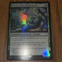 Dryad Of The Ilysian Grove MINT* FOIL PRERELEASE Theros Beyond Death -UnltdCards - Image 1