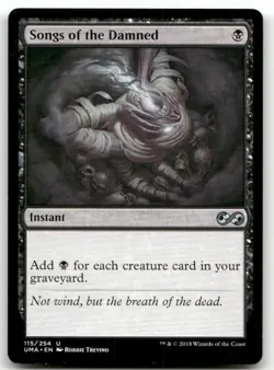 Songs of the Damned #115 (NM) Ultimate Masters UMA Magic MTG - Image 1
